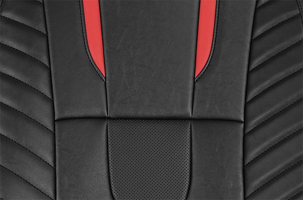 Seat Cover Premium Red Dash | Celerio (V/Z/Z+)
