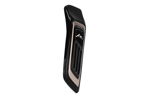 Buy Front Door Garnish - Gloss Black & Sherwood Brown | Brezza