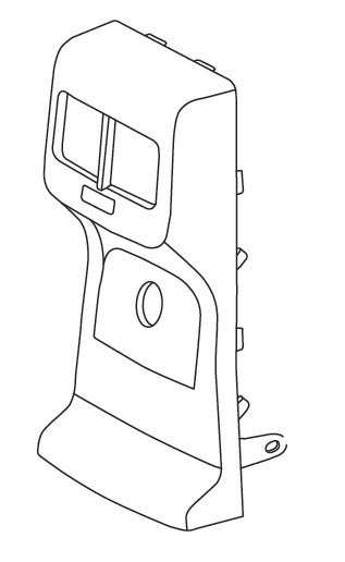 PANEL,FLOOR CONSOLE RR