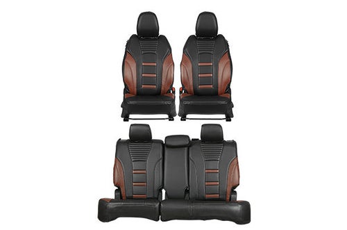 Seat Cover Luxe Brown Highlight | e VITARA  (Zeta, Delta)