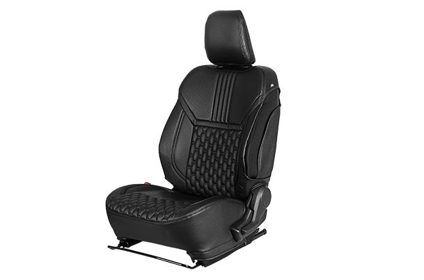 Bold Glamour Black Highlight Seat Cover | New Swift (Z+/ Z Variant)