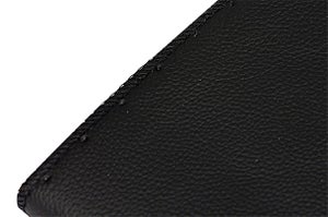 Steering Wheel Cover - Leather Finish (Black)