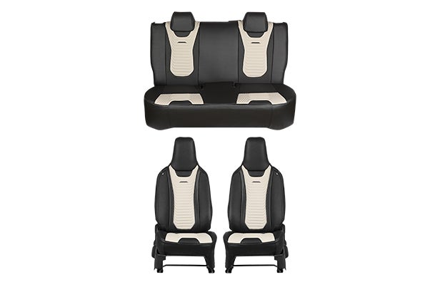 Seat Cover Premium Beige Muscle Finish | WagonR (L)