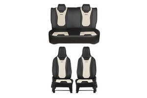 Seat Cover Premium Beige Muscle Finish | WagonR (L)