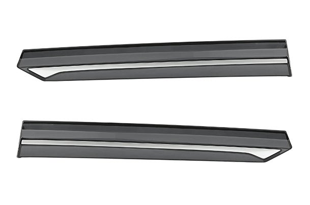 Door Visor - Dark Chrome Insert | Victoris