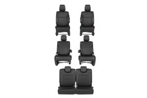 Seat Cover Triumph Finish Black Highlight | XL6 (Zeta Variant)