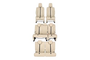 Seat Cover Luxe Black Tread Highlight | Ertiga (All Variant)