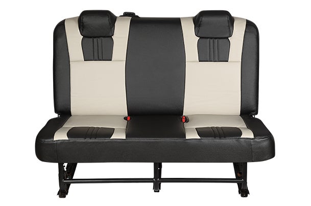 Seat Cover Triad Black Lining Beige Finish | EECO (5 Seater)
