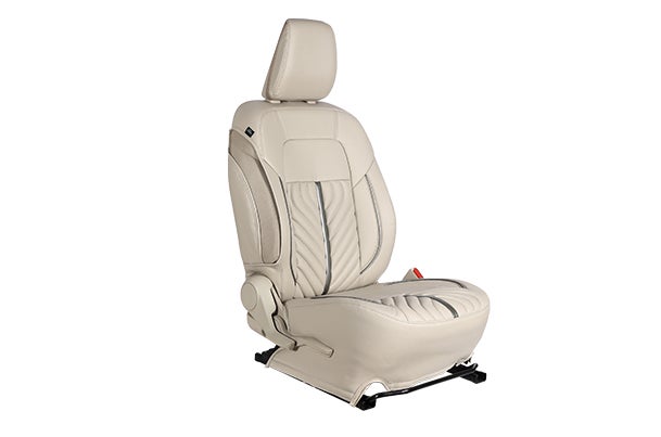 Seat Cover Silver Exuberance Finish | New Dzire (Z+/Z/V Variant)