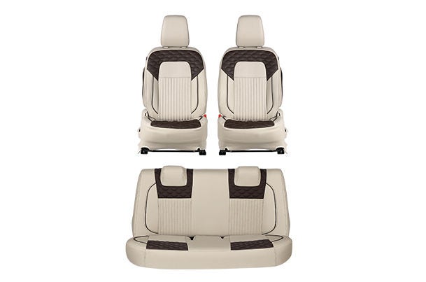 Seat Cover Brown Indulge Lining Finish | New Dzire (L Variant)