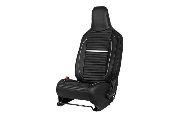 Seat Cover Premium Dual Silver Highlight | Celerio (L)