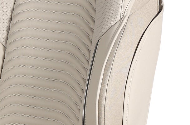 Seat Cover Premium Bevel Silver Highlight | New Dzire (L Variant)