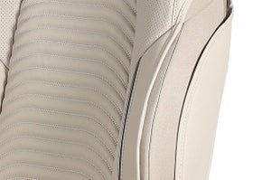 Seat Cover Premium Bevel Silver Highlight | New Dzire (L Variant)