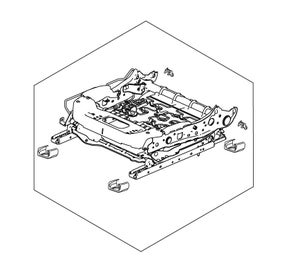 FRAME ASSEMBLYFRONT CUSHION RIGHT HAND SIDE