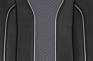 Seat Cover Premium Silver Lining Highlight | Alto K10 CNG (L/V/V+)
