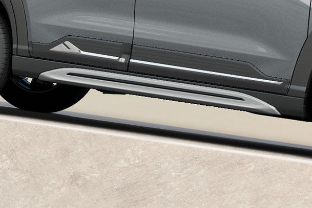 Buy Side Skid Plate - Splendid Silver & Bluish Black | Victoris