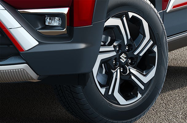 Alloy Wheel | New Brezza (L & V Variants)