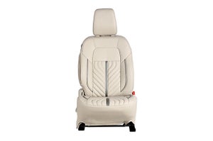 Seat Cover Silver Exuberance Finish | New Dzire (Z+/Z/V Variant)