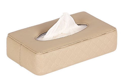 Image of Tissue Box (Beige)