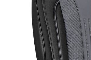 Seat Cover Premium Grey Lining Wing Finish | WagonR (L)