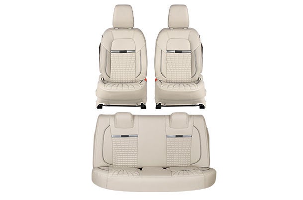 Seat Cover Sun Flare Silver Highlight | New Dzire (L Variant)