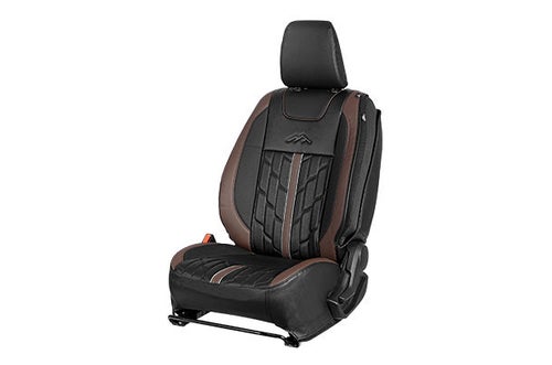Premium Expedition Brown Finish Seat Cover | Brezza ( L Variant)
