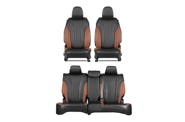 Buy Seat Cover Premium Black Etch Prism | e VITARA (Zeta, Delta