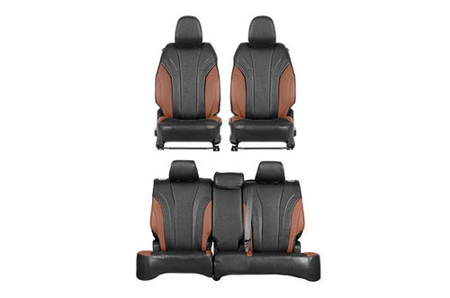 Seat Cover Premium Black Etch Prism | e VITARA  (Zeta, Delta)