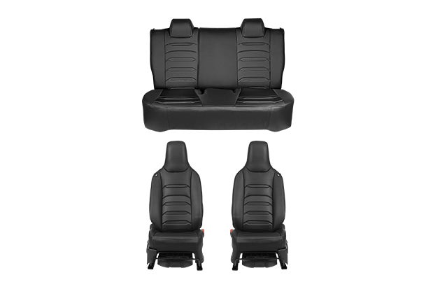 Seat Cover Triad Black Beam Finish |WagonR (V/Z/Z+)