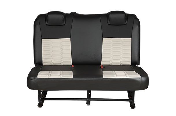 Seat Cover Cross-Beam Beige Finish | EECO (5 Seater)