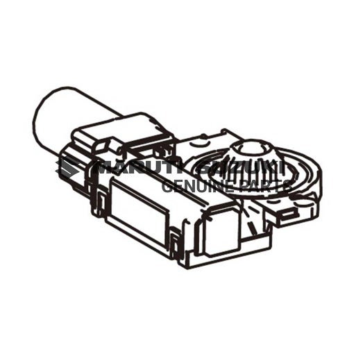 GEAR ASSY_SLIDING ROOF DRIVE
