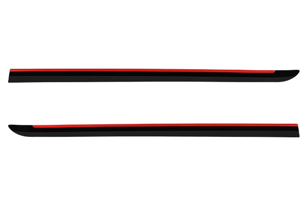 Body Side Moulding - Red Insert| New Swift