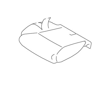 PAD FRONT CUSHION RIGHT HAND SIDE
