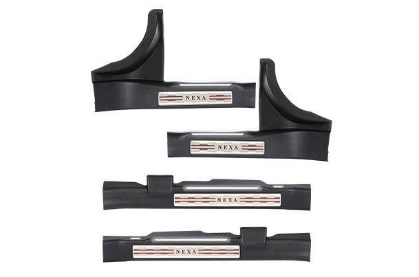 Ambient light Door Sill Guard (Bordeaux - 4 Door) - Alpha/Zeta/Delta+/Delta/Sigma | Grand Vitara