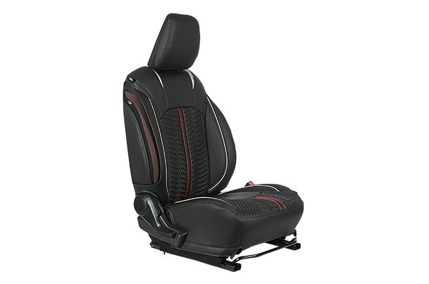 Cross-Country Silver Dash Finish Sleeve Seat Cover | Fronx