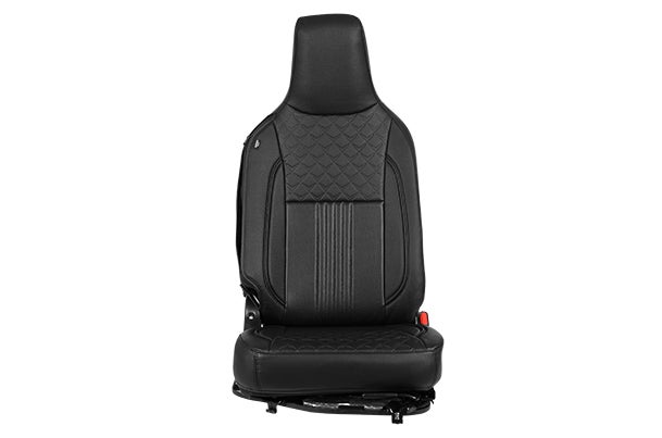 Seat Cover Night Cross Black Lining Finish | EECO (6 Seater)