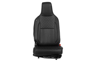 Seat Cover Night Cross Black Lining Finish | EECO (6 Seater)