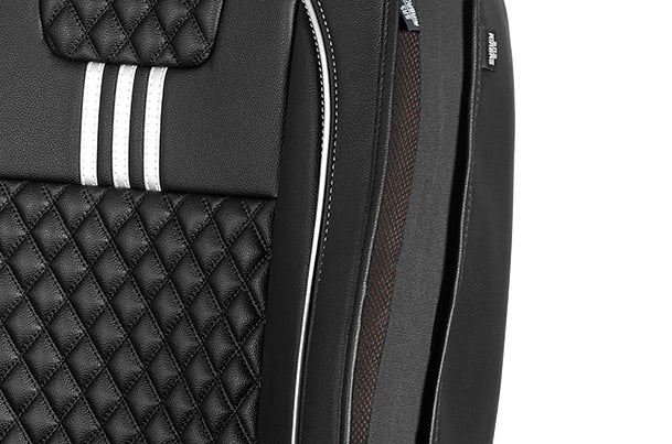 Seat Cover Triad Lining Silver Finish| Brezza (Z+/Z/V Variant)
