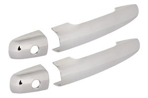 Door Handle Garnish - Dual Key Hole (Chrome) | Dzire