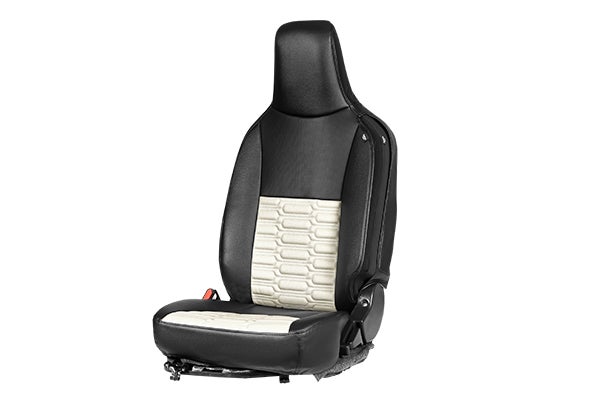Seat Cover Cross-Beam Beige Finish | EECO (5 Seater)