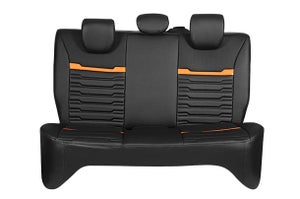 Seat Cover Sunset Orange Grooves Finish | Alto K10