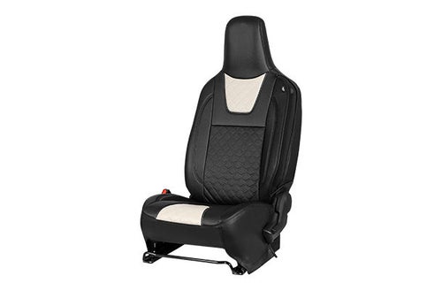 Seat Cover Greige Honeycomb Highlight | Celerio (L)