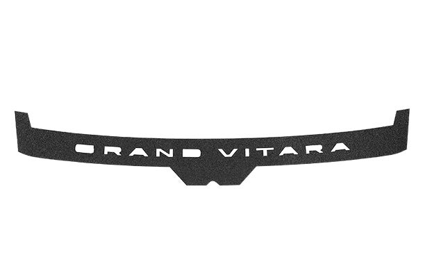 Grand Vitara - Hood Emblem (Black Painted Finish) - All Variants | Grand Vitara