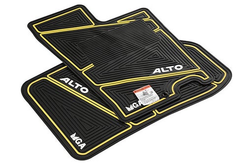 Designer Mat (Black & Yellow) | Alto