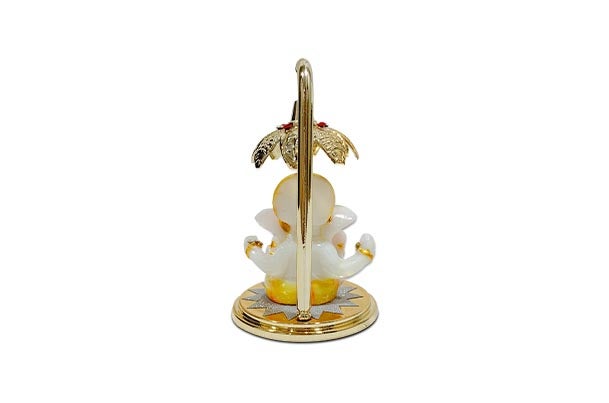 God Idol - Ganesha with Chattar | Multicolor