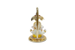 God Idol - Ganesha with Chattar | Multicolor