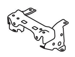 BRACKET FRONT BUMPER UPPER LEFT HAND SIDE