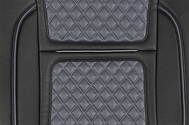 Seat Cover Grey Lining Bevel Finish | Alto K10