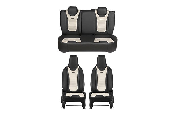 Seat Cover Premium Beige Muscle Finish | WagonR (V/Z/Z+)