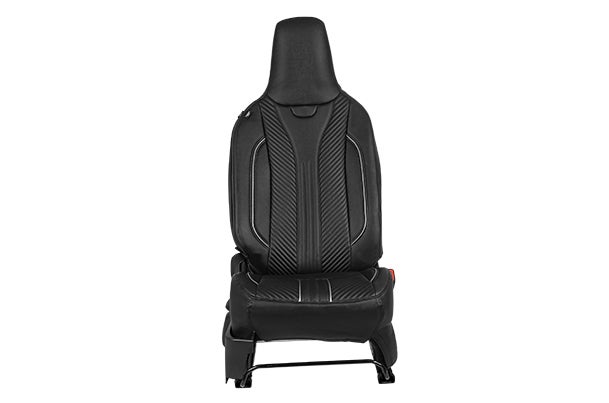 Seat Cover Premium Silver Lining Wing Finish | WagonR (L)
